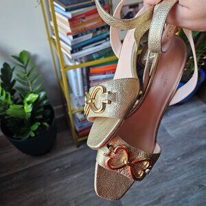 Kate Spade New York Lagoon Heart Chain Sandals